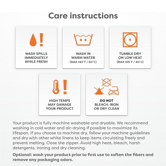 Sleep Defense System Pillow Encasement - White - Picture 4 of 9